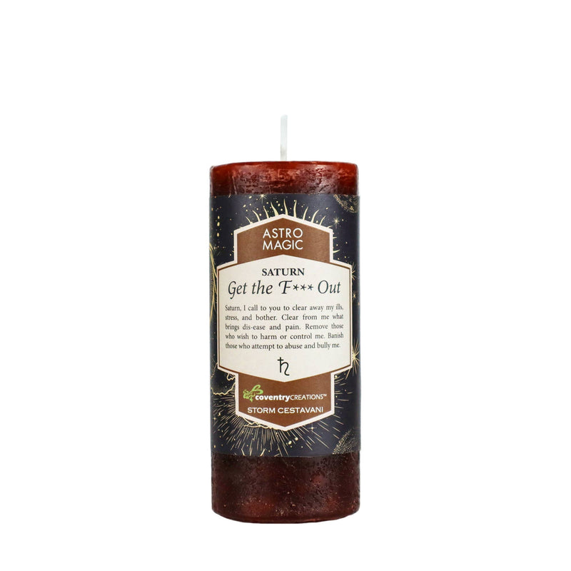 Saturn - Get the F* Out Candle